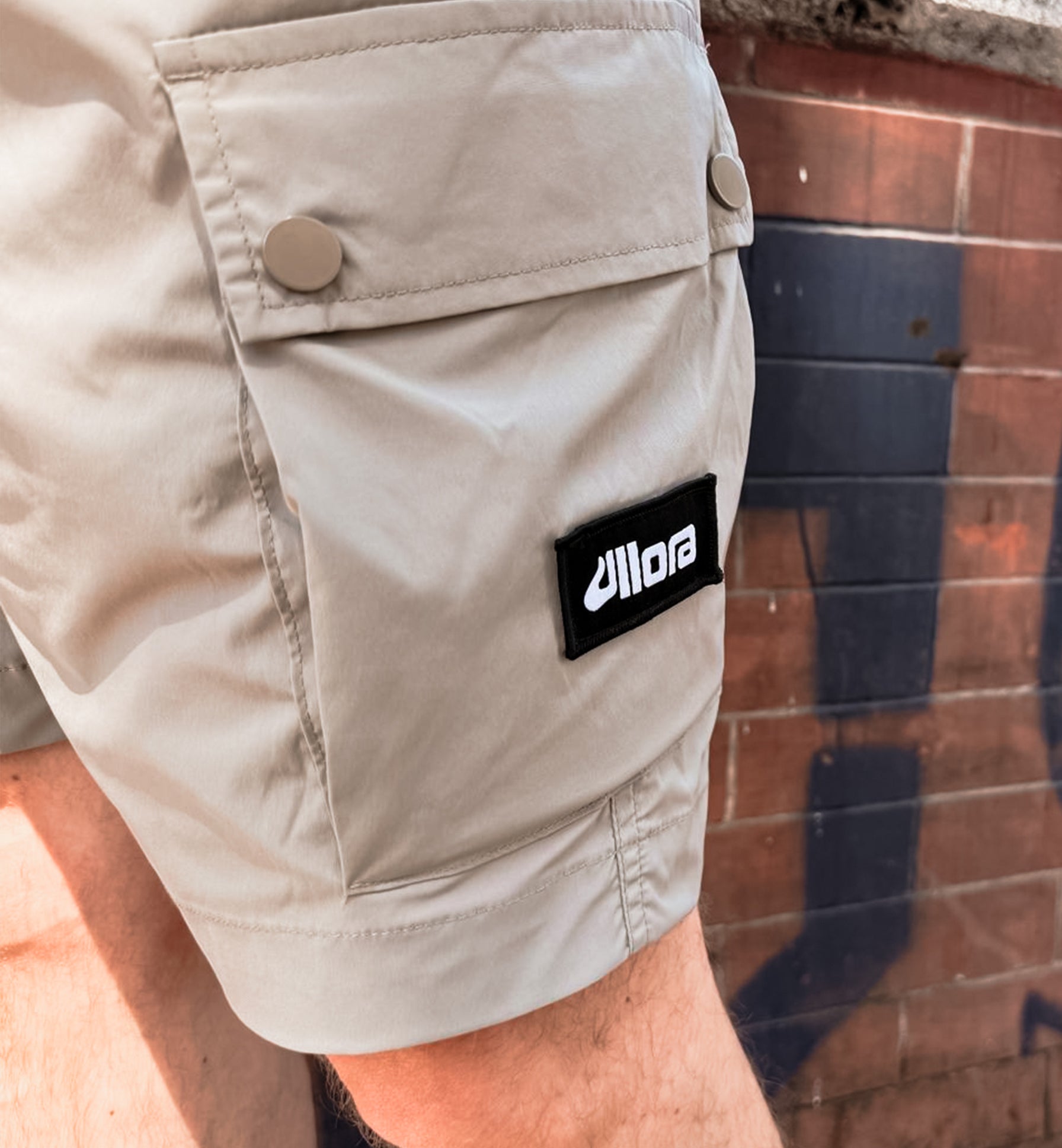 Cargo-Short Beige